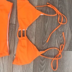 Orange bikini